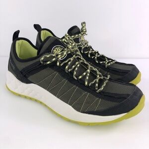 Timberland Mens Solar Wave Low Med Sneakers Dark Green Mesh 0A2AYS New Size 11